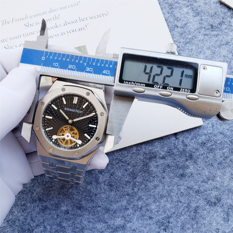 Sports Watch Open work Dial Stainless Steel - Luxury Watch