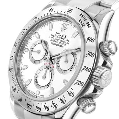 Cosmograph Stainless Steel (white Dial) - Luxury Watch