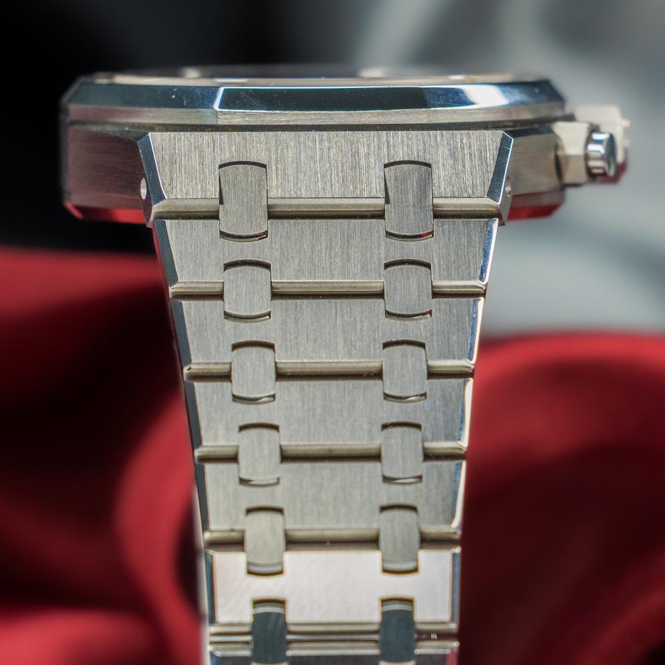 Stainless Steel 41mm Chronograph (Blue dial) - Luxury Watch