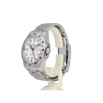 40mm Stainless Steel Oyster Steel white Dial- Luxury Watch