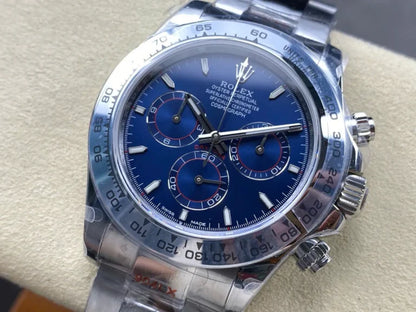 Daytova White Gold (Blue Dial) - Luxury Watch