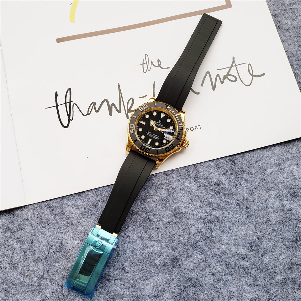 Level I Yellow Gold (Rubber) - Luxury Watch