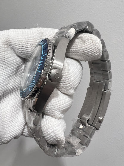 Diver Watch Stainless Steel Blue Dial - Luxury Watch