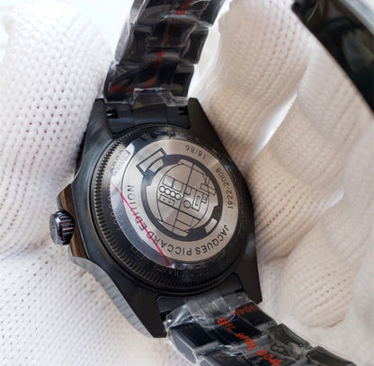 42mm Diver blacked Diver Watch Black Dial- Luxury Watch