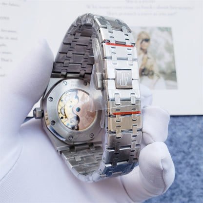 Sports Watch Open work Dial Stainless Steel - Luxury Watch