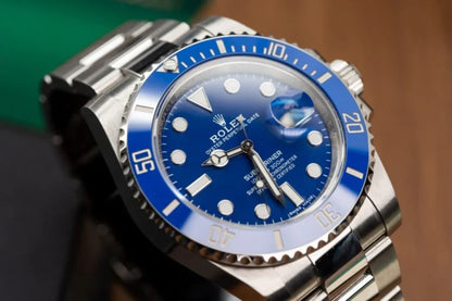Stainless Steel Submarine Ceramic Factory (Blue Dial) - Luxury Watch