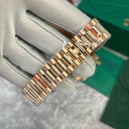 D-Date Everose Gold Chocolate Roman Numerals Dial - Luxury Watch