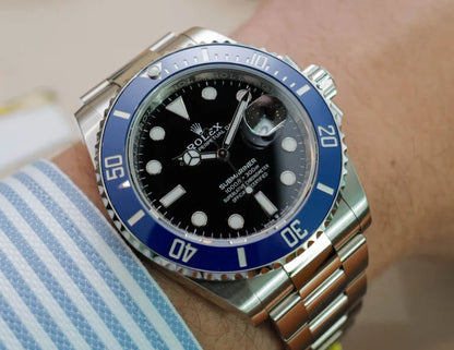Submarine Steel 41mm Date (Cookie Monster) - Luxury Watch