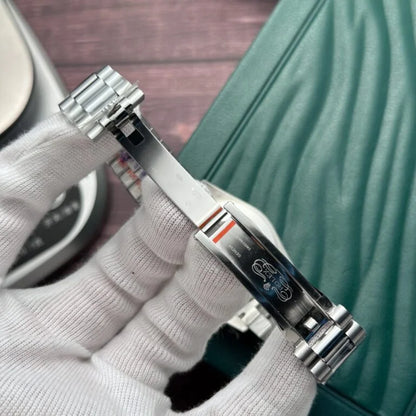 Stainless Steel President D-Date 40 Green - Luxury Watch