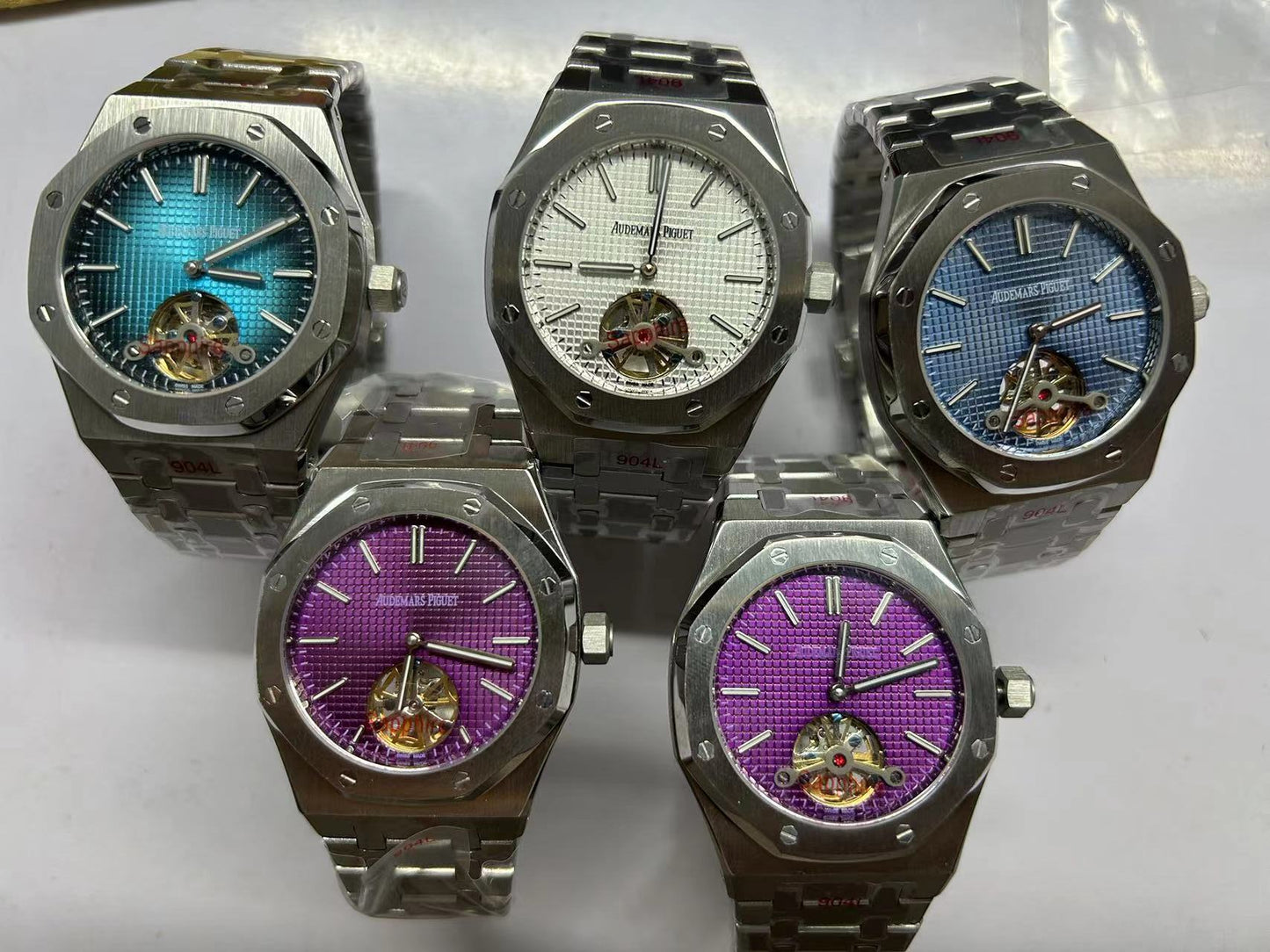 Sports Watch Open work Dial Stainless Steel - Luxury Watch