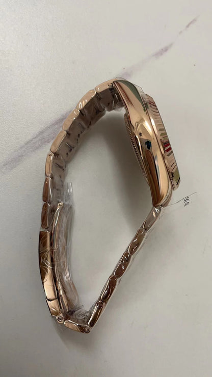 Rose Gold Oyster (Chocolate Dial) - Luxury Watch