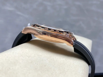 Daytova Everose Rubber Strap (Chocolate Dial) - Luxury Watch