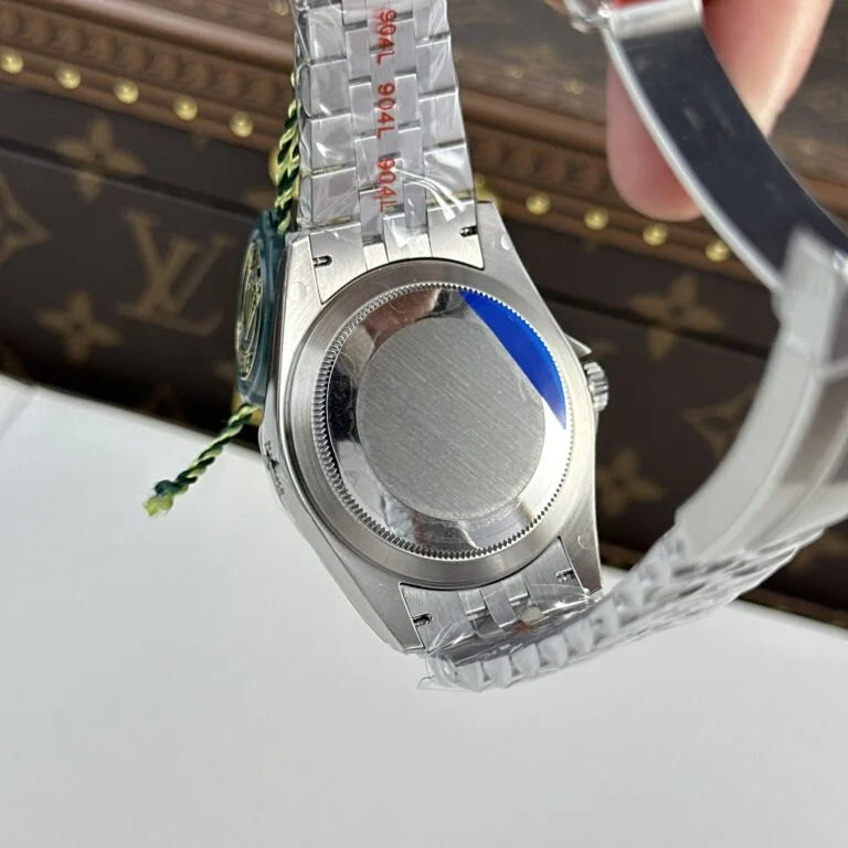 Skyscraper Stainless Steel Jubilee (Green Dial) - Luxury Watch