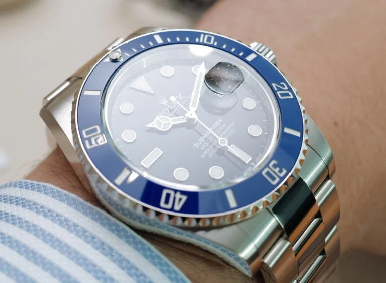 Submarine Steel 41mm Date (Cookie Monster) - Luxury Watch