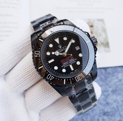 42mm Diver blacked Diver Watch Black Dial- Luxury Watch