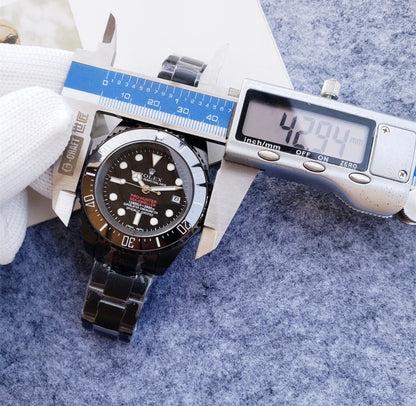 42mm Diver blacked Diver Watch Black Dial- Luxury Watch