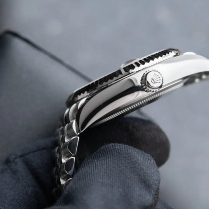 Skyscraper Stainless Steel Jubilee (Black Dial) - Luxury Watch
