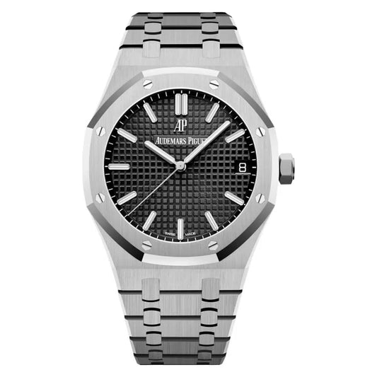 41mm Stainless Steel (Black Dial) - Luxury Watch