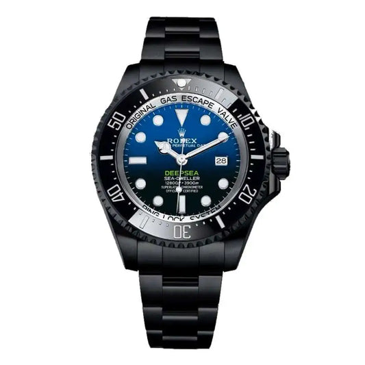 44mm Diver Black and Blue Gradient Dial- Luxury Watch