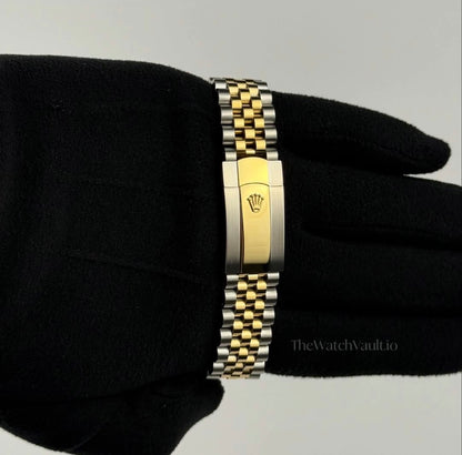 D-Just 41mm Yellow Gold and Steel Jubilee (Champagne Dial) - Luxury Watch