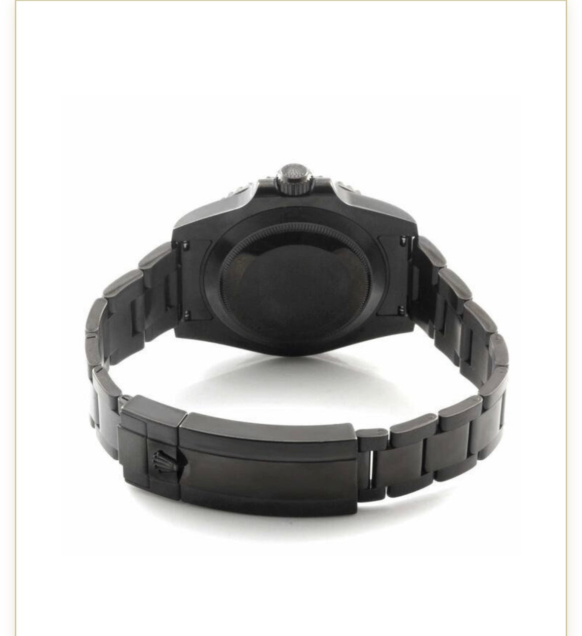 Submarine Stainless Steel Ceramic 41mm Date (Black Dial) - Luxury Watch