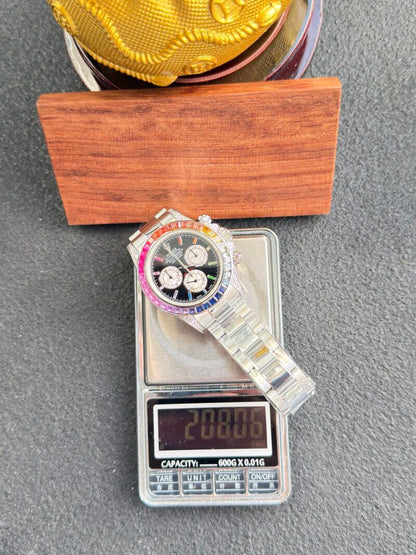 Cosmograph Stainless Steel (Rainbow) - Luxury Watch