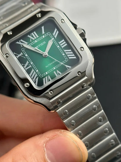 Large Stainless Steel 41mm (Green Dial) – Luxury Watch