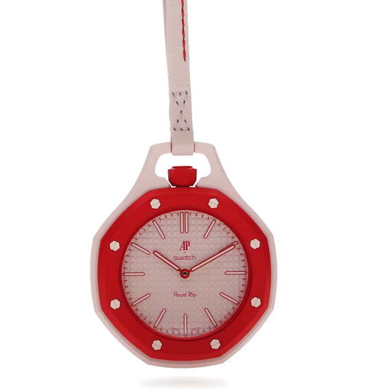 Octa Rosso (Red) Pocket Watch - Luxury Watch