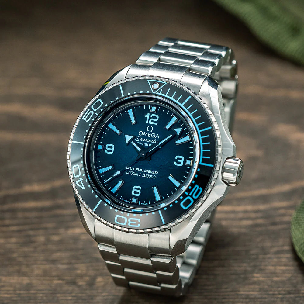 45.5mm Divers Black and Blue Dial- Luxury Watch