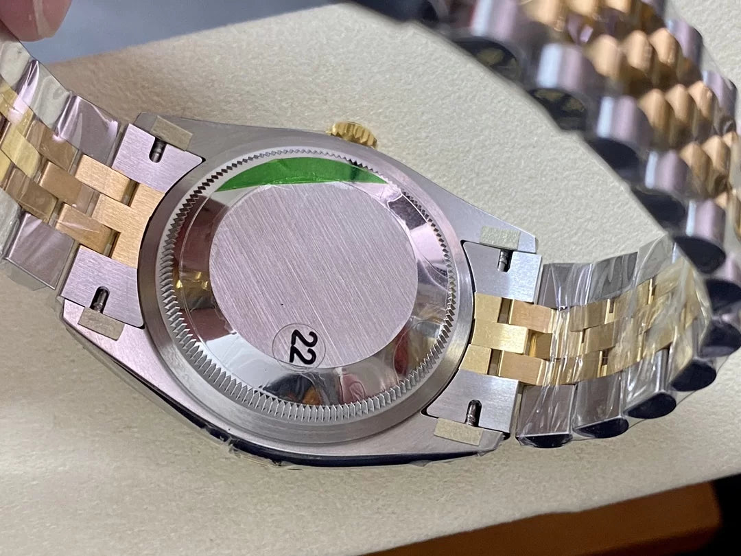 41mm Yellow Gold and Steel Stainless Steel (Roman Numeral Dial) - Luxury Watch