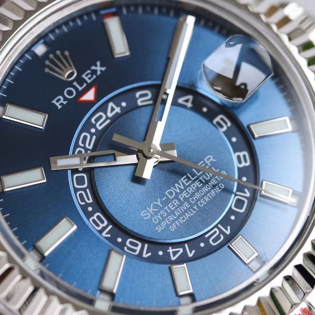 Stainless Steel Jubilee (Blue Dial) - Luxury Watch