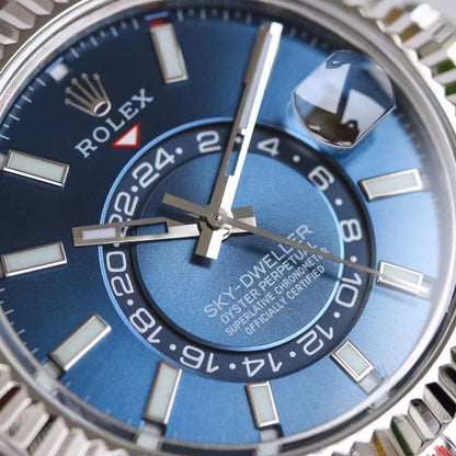 Stainless Steel Jubilee (Blue Dial) - Luxury Watch