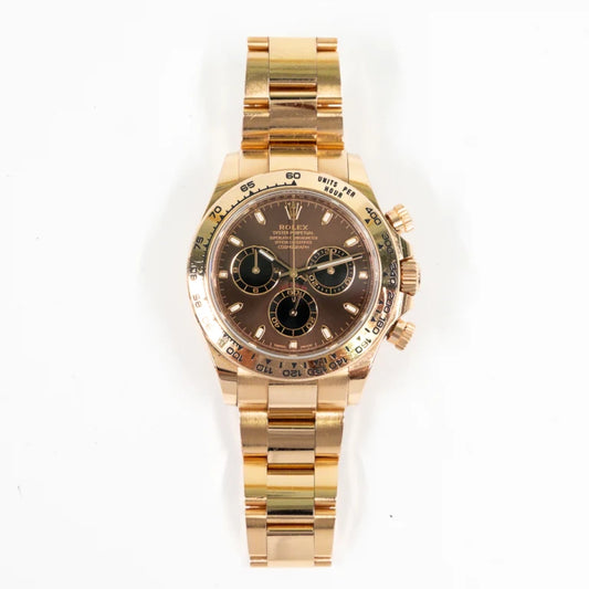 Ceramic Race Watch Everose gold (Chocolate Dial) - Luxury Watch