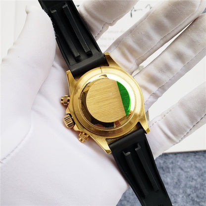 Yellow Gold rubber (Champagne Dial) - Luxury Watch
