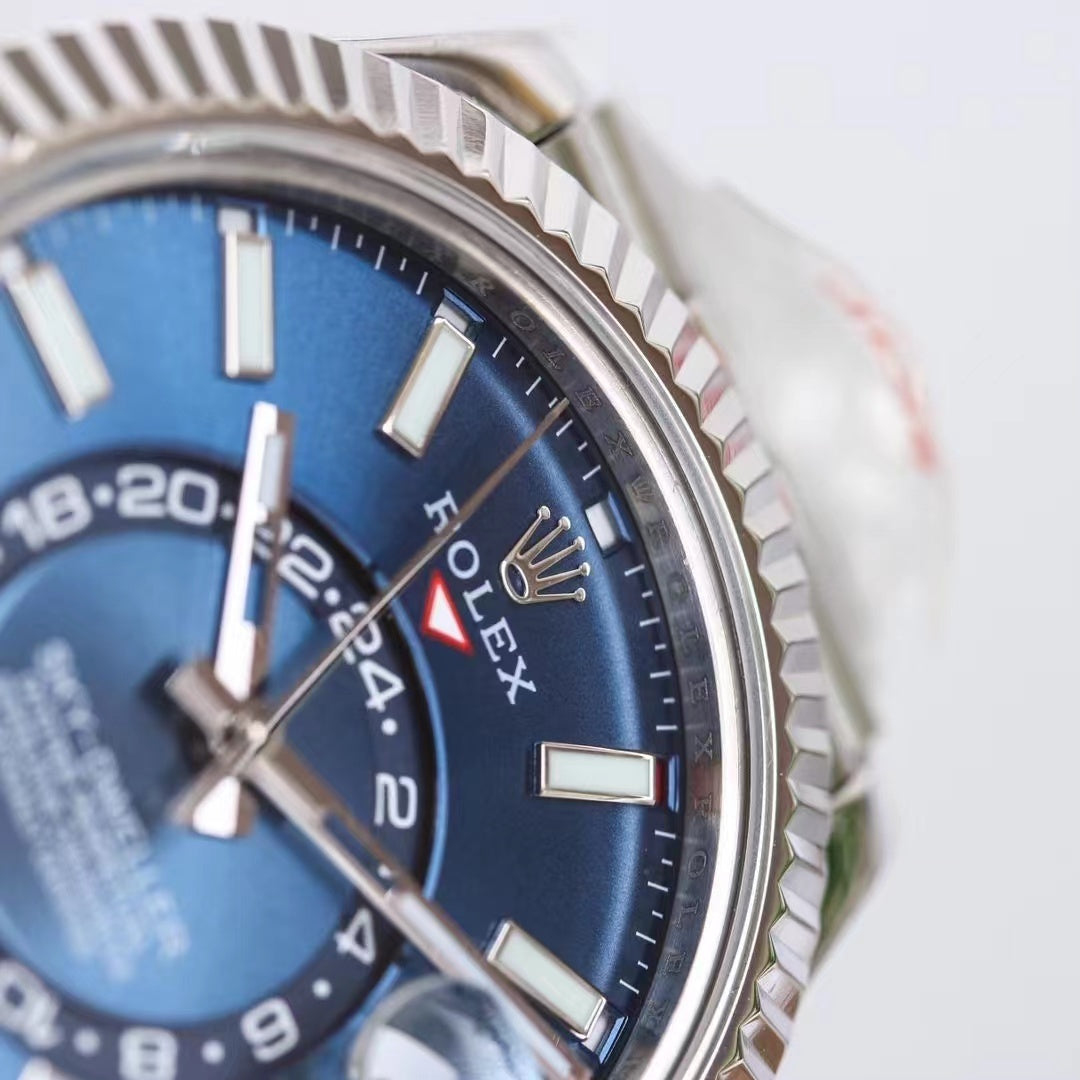 Stainless Steel Jubilee (Blue Dial) - Luxury Watch
