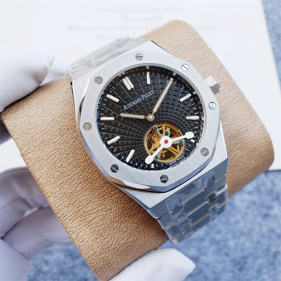 Sports Watch Open work Dial Stainless Steel - Luxury Watch