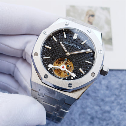 Sports Watch Open work Dial Stainless Steel - Luxury Watch