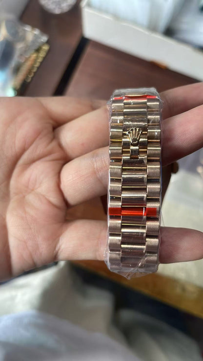 Everose Gold day week 40 Slate gradient fade - Luxury Watch