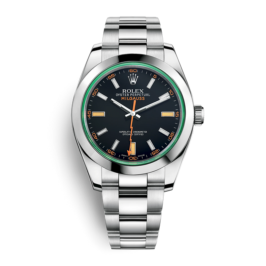 41mm Stainless Steel Oyster Steel black Dial- Luxury Watch