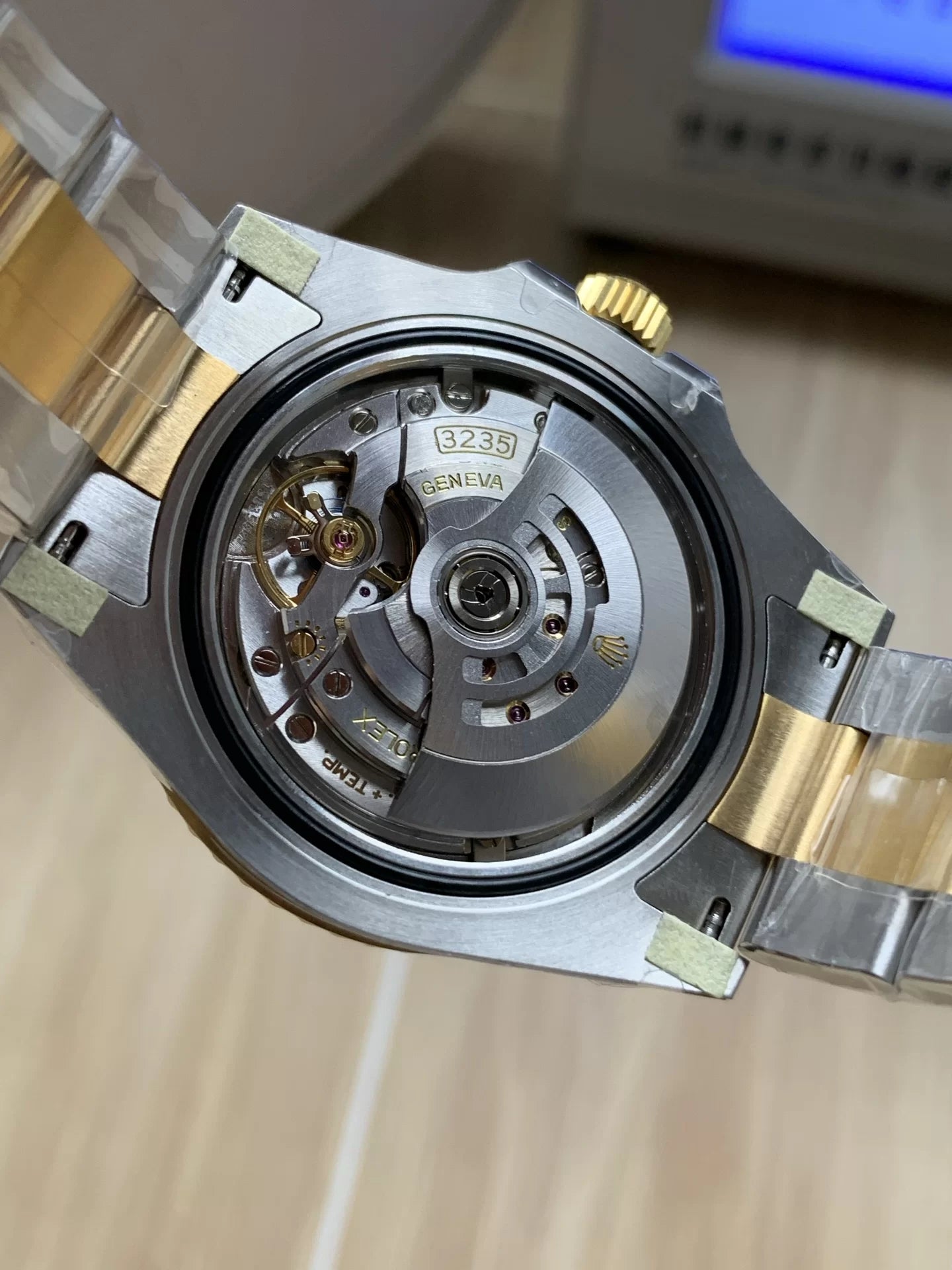 Sports Watch Date Two-Tone Steel 41mm (Black Dial) - Luxury Watch