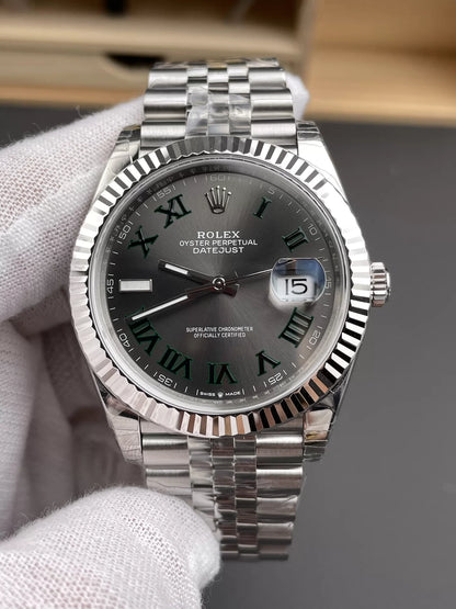 36mm Stainless Steel Jubilee (Roman Numeral) - Luxury Watch