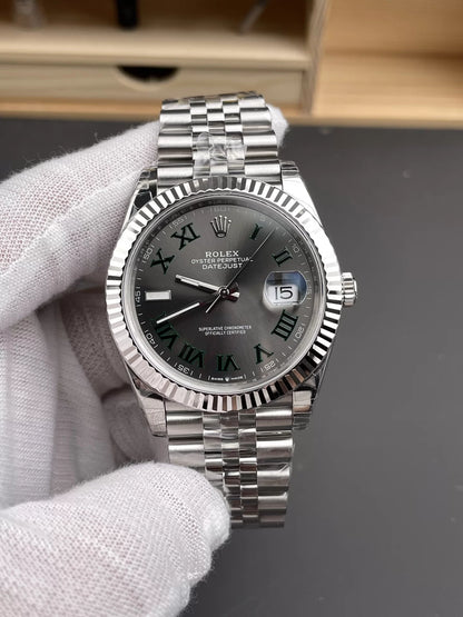 36mm Stainless Steel Jubilee (Roman Numeral) - Luxury Watch