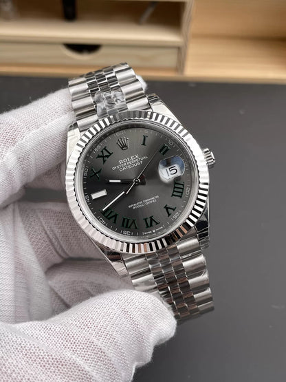 36mm Stainless Steel Jubilee (Roman Numeral) - Luxury Watch
