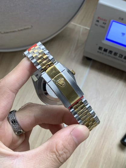 41mm Yellow Gold and Steel (White Dial) - Luxury Watch