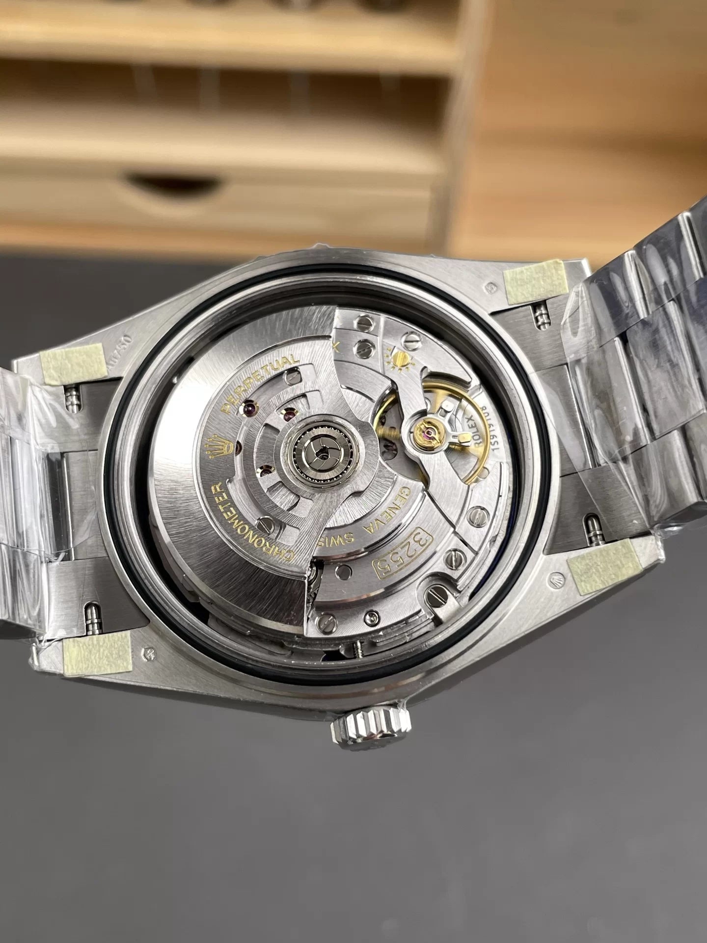 Stainless Steel Day Week Dark Blue Dial 40 - Luxury Watch
