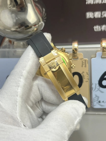 Yellow Gold Rubber (Tiffany Blue Dial) - Luxury Watch