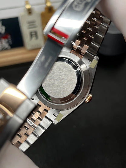 41mm Everose Gold and Steel (Chocolate Dial) - Luxury Watch