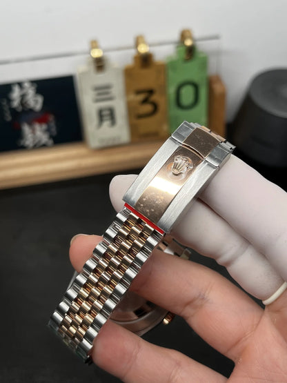 41mm Everose Gold and Steel (Chocolate Dial) - Luxury Watch