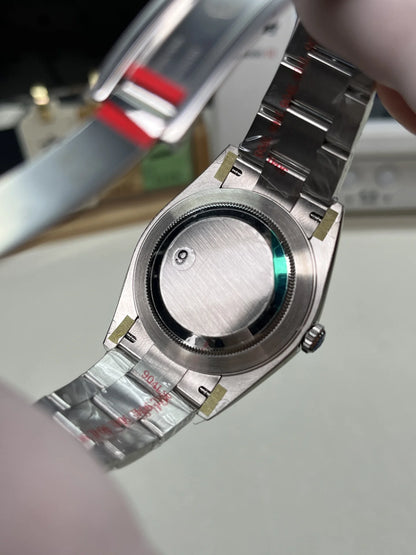 41mm Stainless Steel Black Dial - Luxury Watch