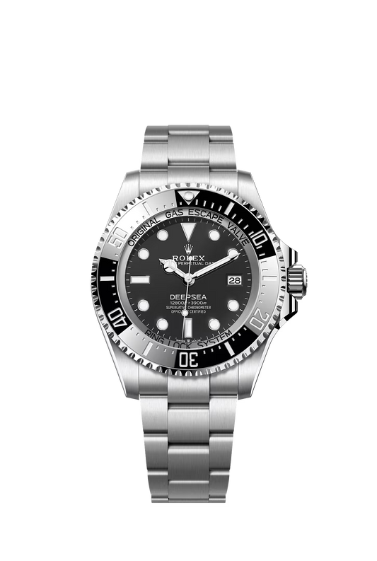 44mm Deep Diver Black Dial - Luxury Watch